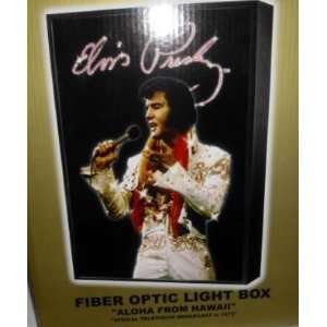  Elvis Aloha From Hawaii   Fiber Optic Light Box