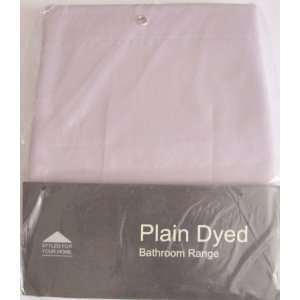  LILAC SHOWER DRAPE WITH HOOKS 178CMS X 178CMS Everything 
