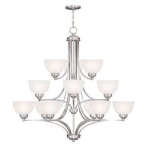  Livex Somerset Chandelier 40W in. Color   Silver Baby