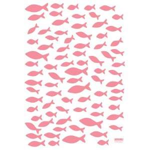  Reusable Decoration Wall Sticker Decal   School of Pink 