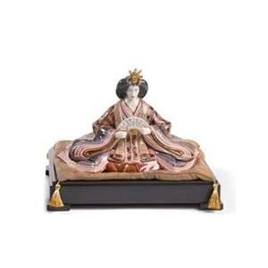    Lladro Porcelain Figurine Hina Doll   Empress