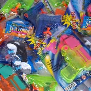  Plastic Squirt Gun Assortment (25 pc) Toys & Games
