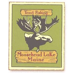    Tin Sign by Salamander Graphix   Moosehead Lake
