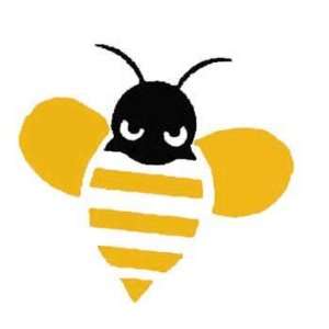  BUMBLE BEE Large Vinyl Sticker/Decal (Bee hive) 