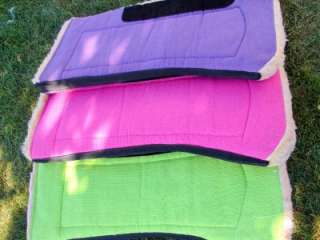 Horse Saddle Blanket Pad 32x32 HOT PINK kodel fleece NU  