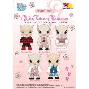  Alice Cherry Blossom 2.5in Qee Series 1 (Set of 5) Figures 