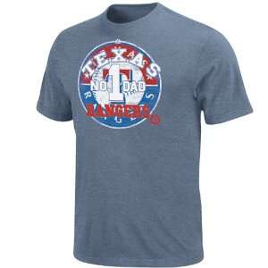  Majestic Texas Rangers Dads Momentous Pride Heathered T 