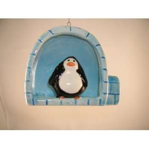  Penguin in Igloo Christmas Ornament