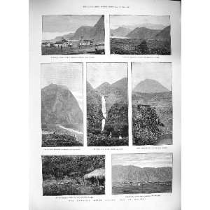  1889 HAWAIIAN LEPER ASYLUM ISLE MOLOKAI KALAWAO WAIKOLU 