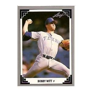  1991 Leaf #3 Bobby Witt