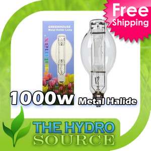 Plantmax 1000w MH Lamp Grow Bulb Metal Halide 1000 watt Hydroponics 