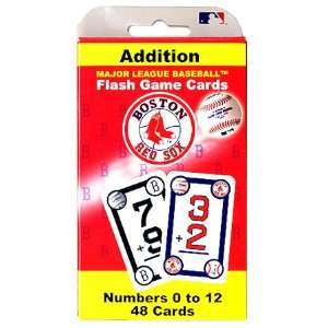  MLB Red Sox Addition Flash Cards Toys & Games