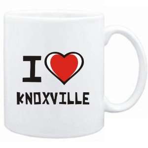  Mug White I love Knoxville  Usa Cities Sports 
