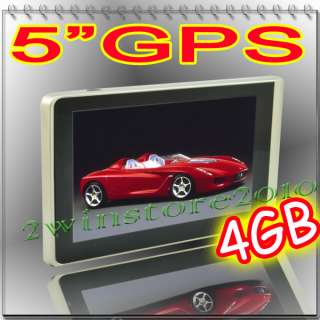 Fashion 5.0 nav car GPS navigation Touch Screen  4G  