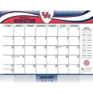 Houston Cougars 2010 22x17 Desk Calendar