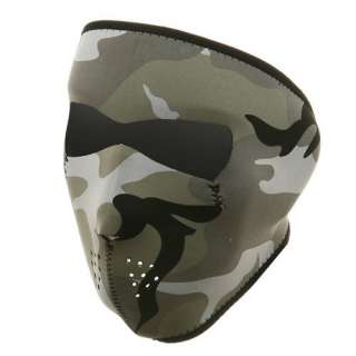  Neoprene Full Face Mask Urban Camouflage W11S23D Clothing