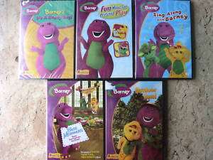 Huge LOT Barney and Friends Authentic DVD NEW SET A  