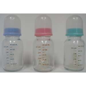  Little Mimos 4oz Glass Bottles Baby