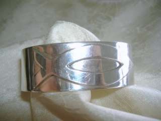 Silpada Sterling Silver Ichthus Cuff Bracelet  