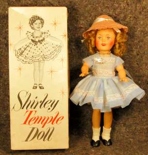 1950s Ideal 12 SHIRLEY TEMPLE Vinyl Doll in Original Box #9500 