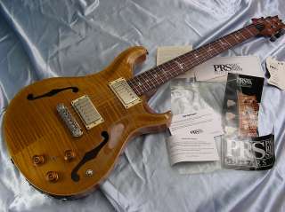 2003 Paul Reed Smith McCarty Hollowbody II Amber Flame Top Piezo 