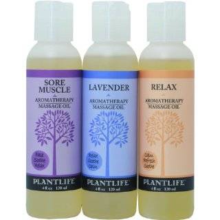 Plantlife Aromatherapy Massage Oil  3 Pack