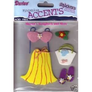   Accents Acid Free Stickers Hulla Dancer Arts, Crafts & Sewing