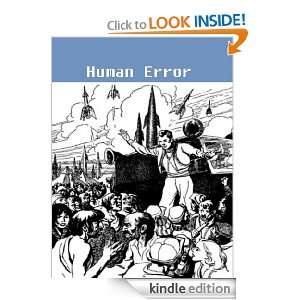 Human Error (Illustrated) Raymond Jones  Kindle Store