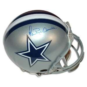 Michael Irvin Dallas Cowboys Autographed Mini Helmet with Playmaker 
