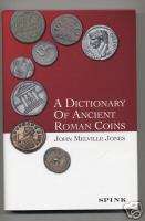 DICTIONARY OF ANCIENT ROMAN COINS   ROMAN COIN BOOK  