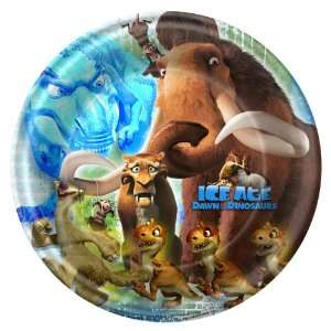  Ice Age 3   9 Dinner Plates (8 count) Toys & Games