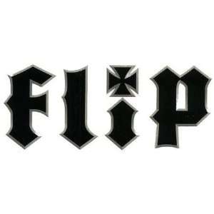  Flip Metalhead Logo Small Single Skateboarding Decals 