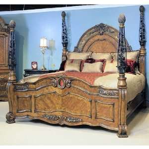  Oppulente Poster Bed (Queen) by Aico Furniture
