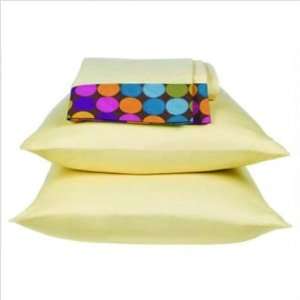  Bacati BIDSMSS Dots and Stripes Spice Sheet Set in Bright 