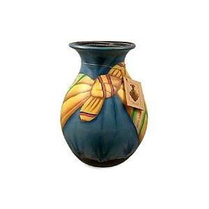 Ceramic vase, Inca Shawl 
