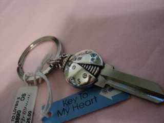   to my heart key fob/or make it your key new with tag ladybug  