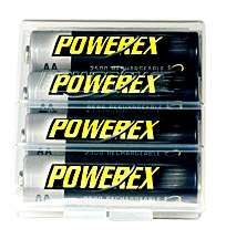 MAHA PowerEx 4 AA 2700mAh NiMH Rechargeable Batteries  