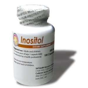  Inositol, 500mg, 100 capsules