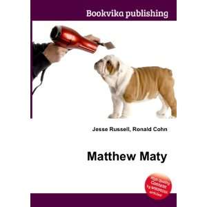  Matthew Maty Ronald Cohn Jesse Russell Books