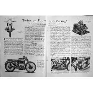   MOTOR CYCLE MAGAZINE 1949 MATCHLESS ULSTER GRAND PRIX