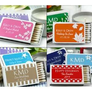 Personalized Matchboxes   White Box (Set of 50)   Silhouette 