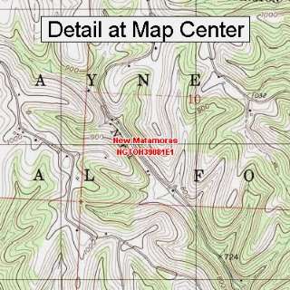   Map   New Matamoras, Ohio (Folded/Waterproof)