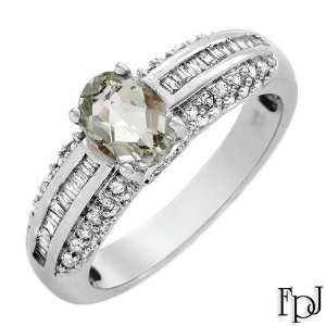 Fpj Marvelous High Quality Ring With 1.25Ctw Precious Stones   Genuine 