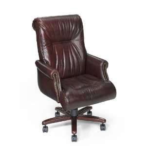  Executive Leather Traditional Swivel