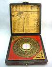 Vintage Fengshui Luo Pan Chinese Compass W. Case 7