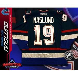 Markus Naslund Vancouver Canucks Blue CCM Replica Jersey   NHL Replica 