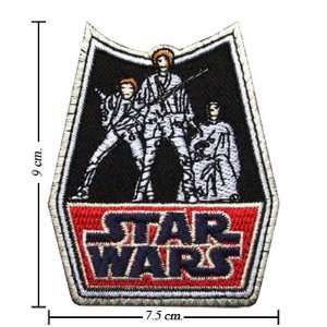  Star Wars Retro Logo Iron On Patches 