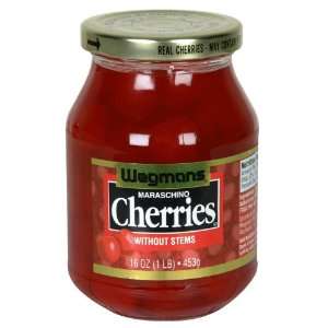  Wgmns Maraschino Cherries Without Stems , 16 Oz ( Pak of 4 