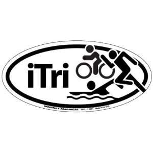  iTri Oval Decal Automotive