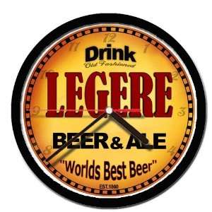  LEGERE beer and ale cerveza wall clock 